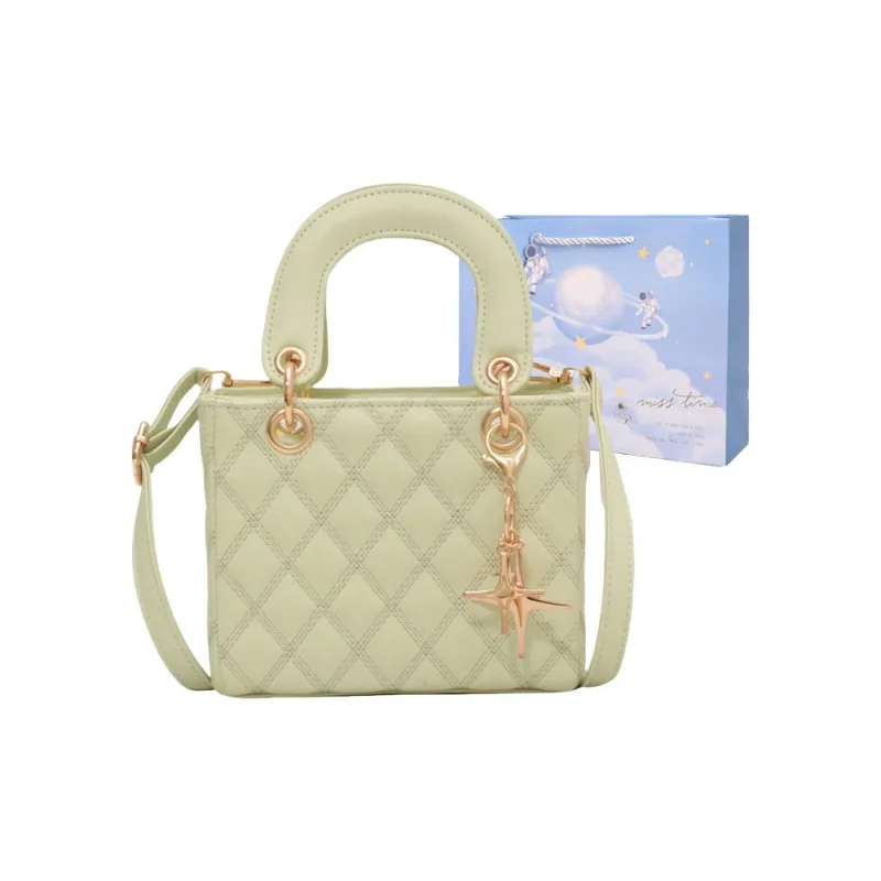 Duoluplo Doron Paul Pu Shoulder Bag Regular Unisex White/Green/Black-4