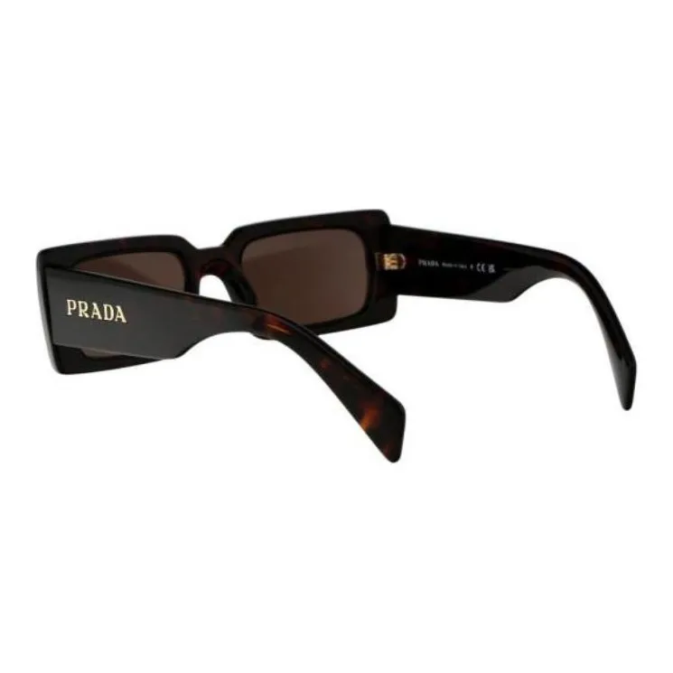 PRADA Rectangular Sunglasses Women's Umber-3