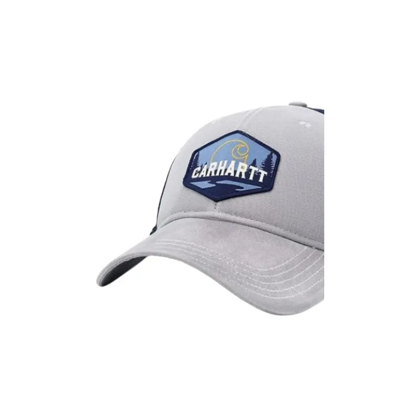 Carhartt Canvas Cotton Polyester Baseball Caps Men's Gray-2
