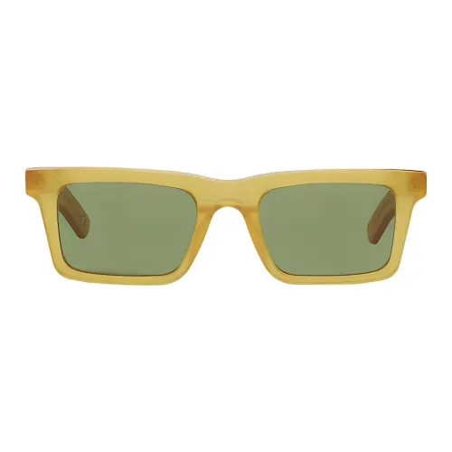 Retrosuperfuture Acetate Square sunglasses Ace Men's Yellow