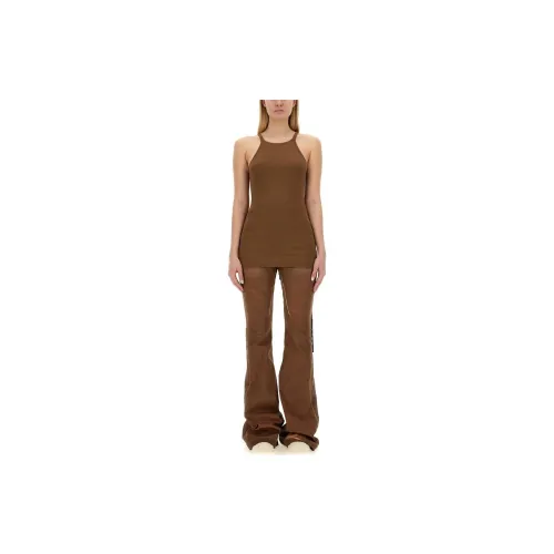 Rick Owens DRKSHDW Tank Tops Women's Brown