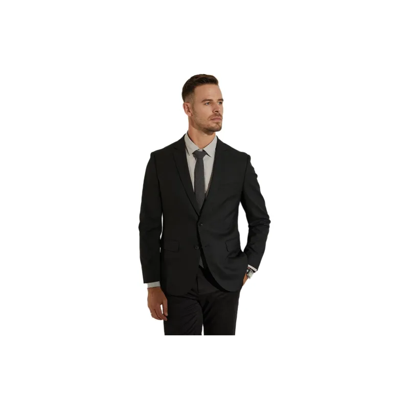 DANIEL HECHTER Business Suit Men's Black-2