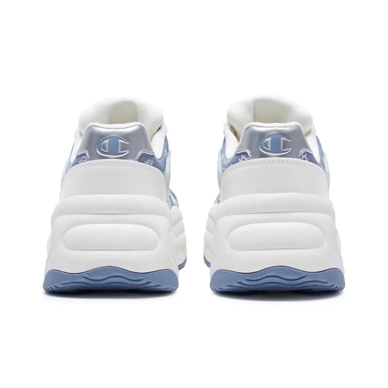 Champion Low Top Chunky Sneakers Women's Light Blue-3