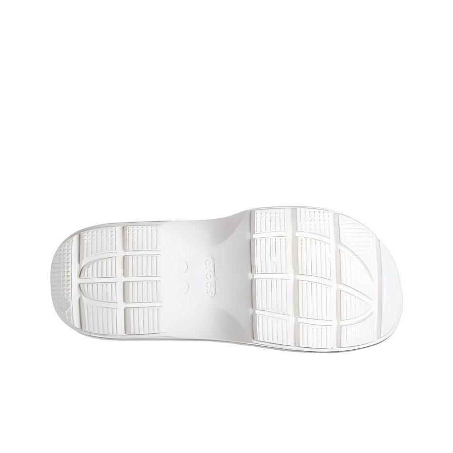 Crocs Stomp Slides 'White' Women's - POIZON
