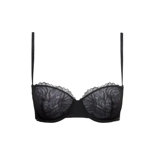 CK/Calvin Klein UNLINED BALCONETTE Bra Europe Version Women's Black