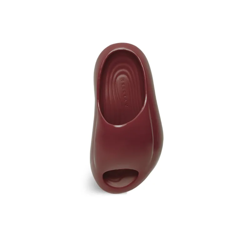 VESSEL Slide Slippers Unisex Burgundy-4