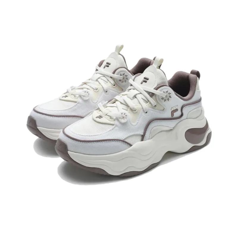 FILA FUSION BUBBLE CVS Bubbles Shoes Slip Resistant, Abrasion Resistant, Breathable Low Top Casual Shoes Women's White-2