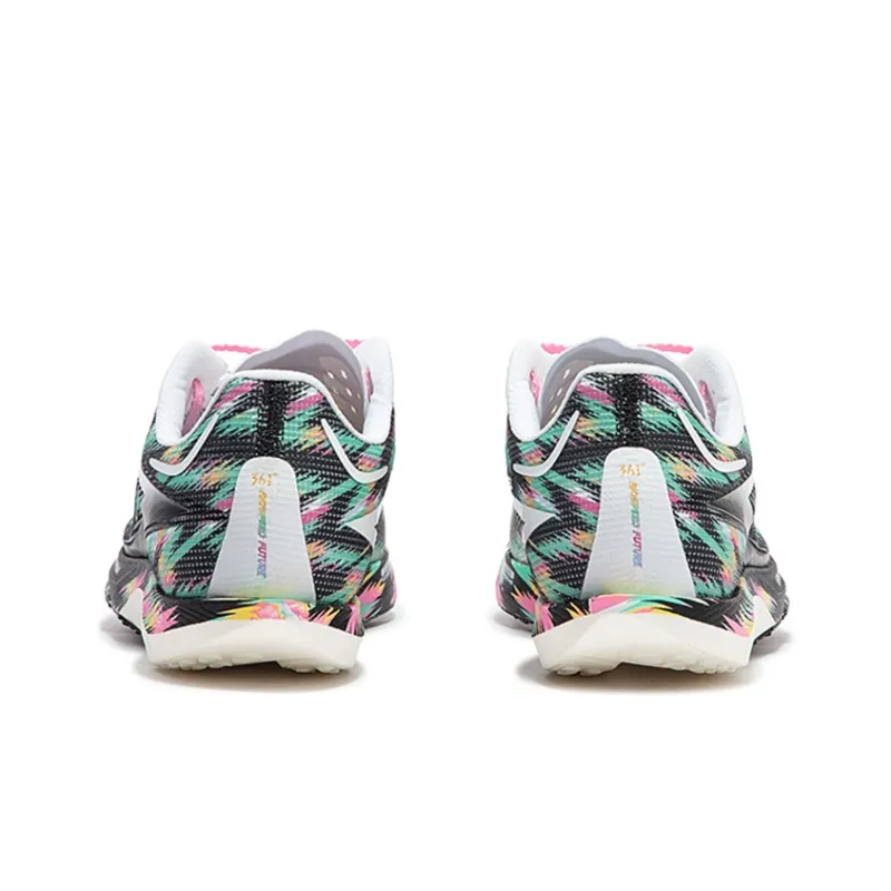 361° Cushioning Anti-Slip Wear-Resistant Breathability Low-Top Running Shoes Unisex Bubble Gum Pink-3