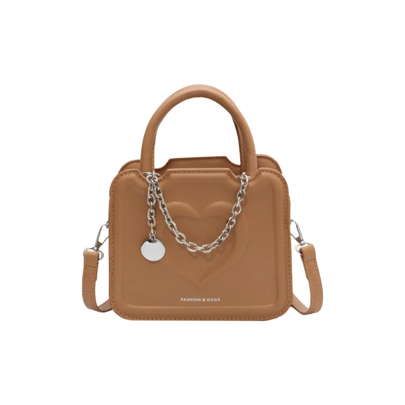 SUPERCUTE PU Crossbody Handbags Women's Black Khaki/Coffee/Yellow Green/Ecru-6