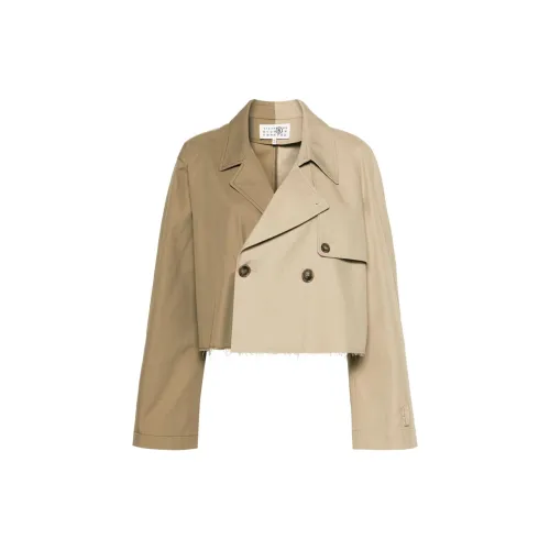 MM6 Maison Margiela Colour block Cropped Jacket
