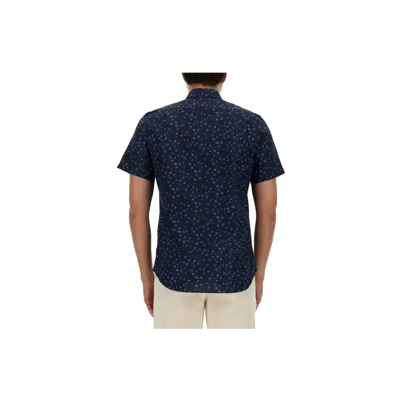 Paul Smith Polka Dot Short Sleeved Shirt-1