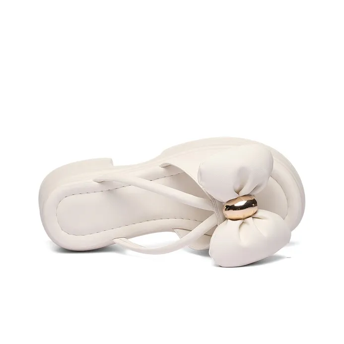 Golden Silk Rabbit Slip-Resistant Quick Dry Slide Slippers Women's Black-10