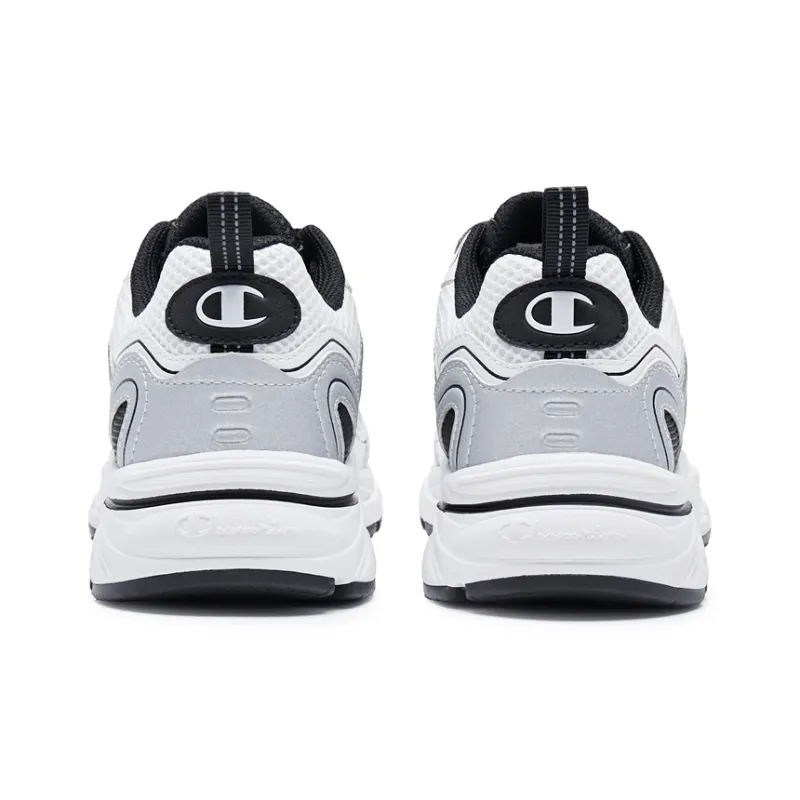 Champion Abrasion Resistant Slip Resistant Running Shoes Unisex Silver-3