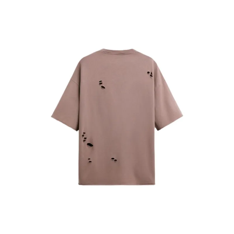 ZARA T Shirt Men's Earth Gray Dark Purple-1