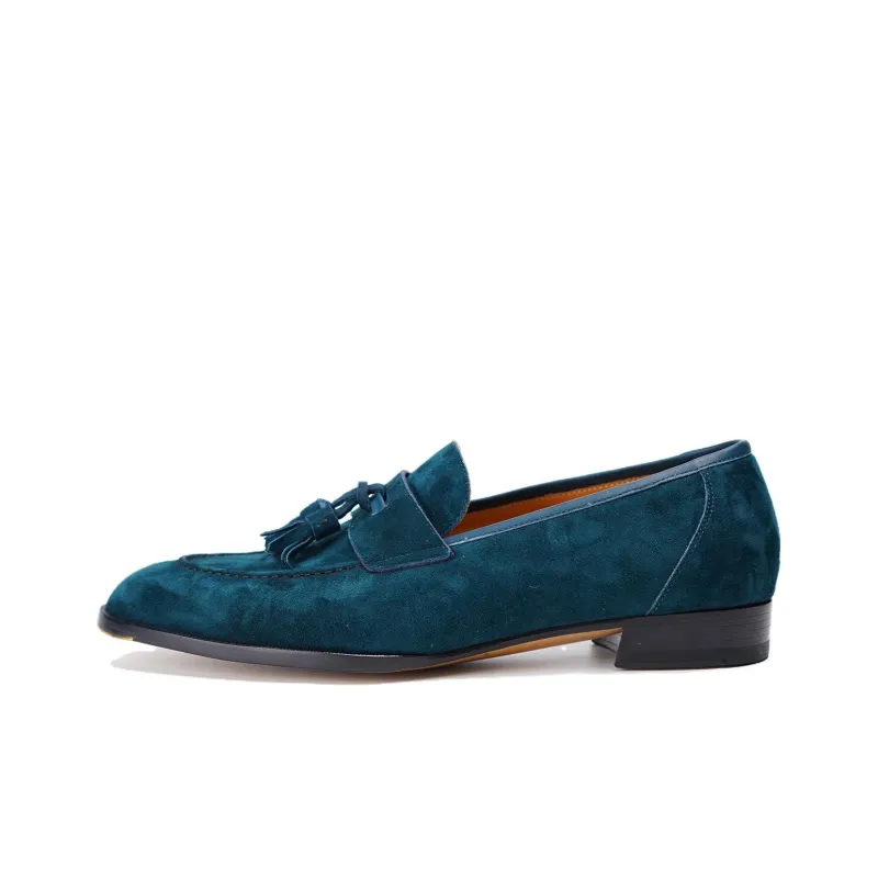 Kitamachi Loafers Men Khaki Brown/Peacock Blue/Inkstone Black/Denim Blue/Cherry Red/Glazed Black-7