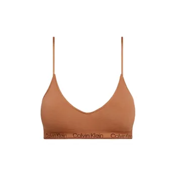CK/Calvin Klein LGHT LINED TRIANGLE Bra Europe Version Women's Brown