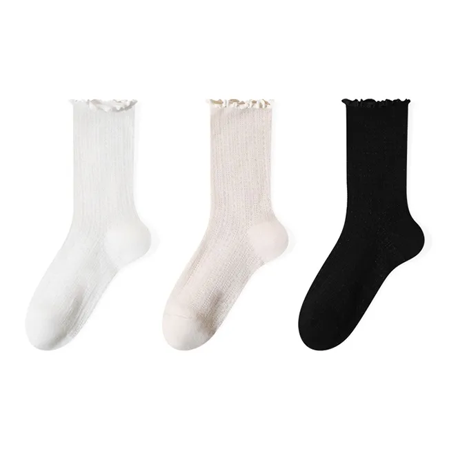 Moremoli Mid Calf Socks Women's 3 Pack-2