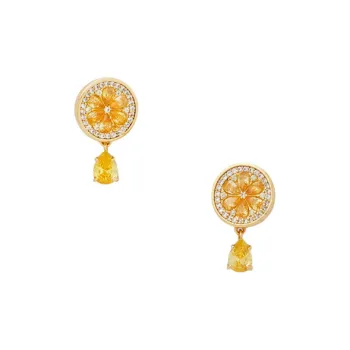 Kate Spade Copper Earrings Women's Gold