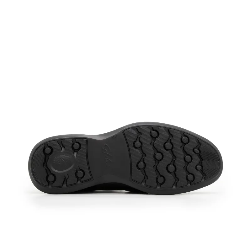 Satchi Casual Shoes Slip on Loafers Men's Black-5
