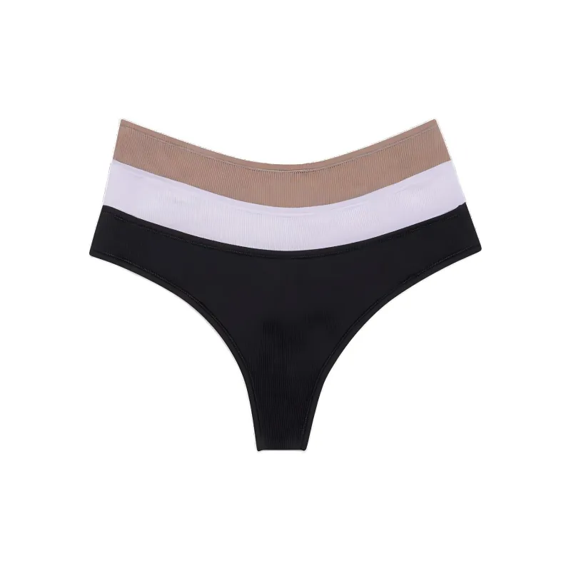 CK/Calvin Klein 000QD5220E-NP2 Underpants Europe Version Women's 3 Pack-0