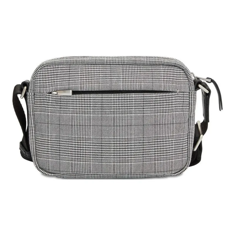 KNOMO Nylon Shoulder Bag Crossbody Bag Unisex Gray-1