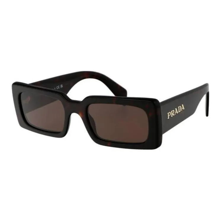PRADA Rectangular Sunglasses Women's Umber-0