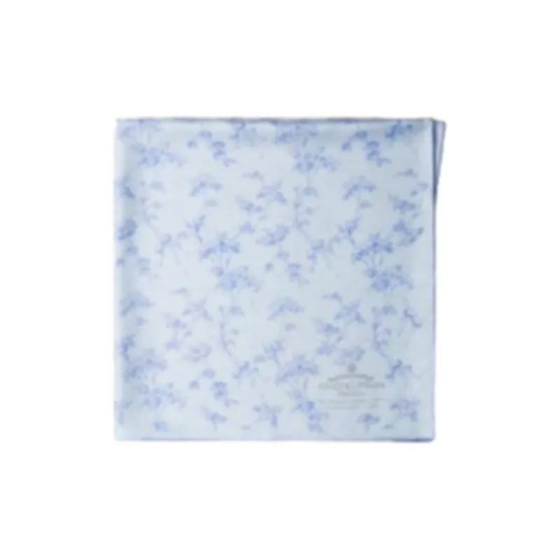 PRADA Fabric Knit Scarves Unisex Blue-0