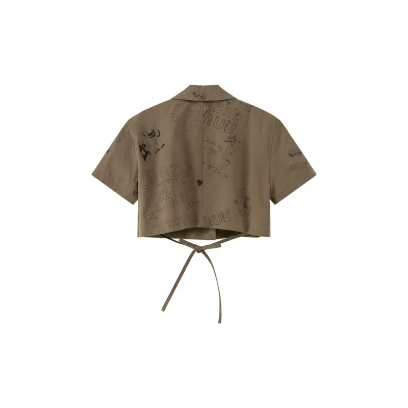 CHUU Shirts Women's Coffee-1