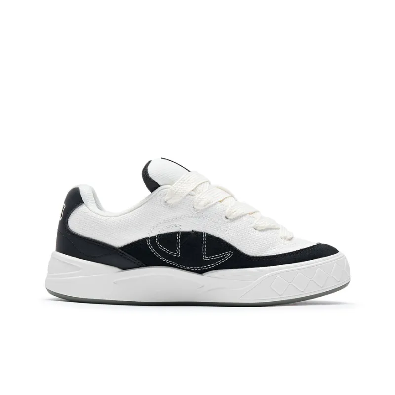 Champion Campus Atomic 1 Atomic Shoes Anti Slip Wear Resistant Low Top Skateboard Shoes Unisex Black-1