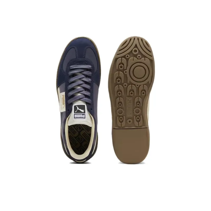 PUMA Superteam Non-slip Lightweight Low-Top Skateboard Shoes Unisex Blue White-4