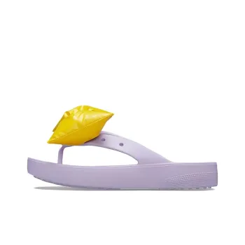 Crocs Odor Resistant, Slip Resistant, Quick Dry Flip Flops Women's Purple