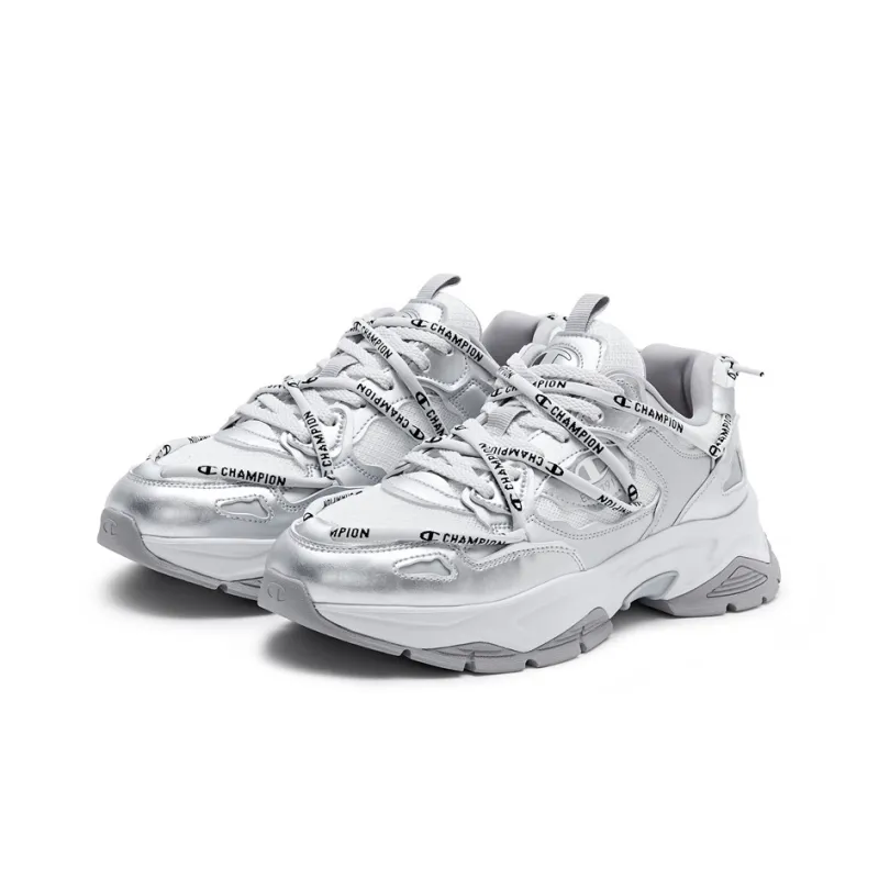 Champion Dynamic Lightwave Chunky Sneakers Unisex Silver-2