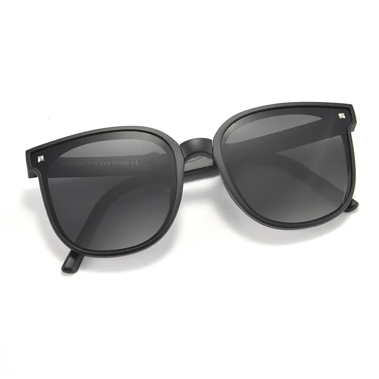Cornstone TR90 Square Sunglasses Kids' Matte Orange Matte Pink Matte Blue Matte Green Frosted Black-13