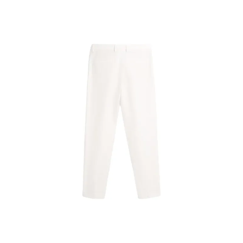 ZARA Suit Trousers Men White-1