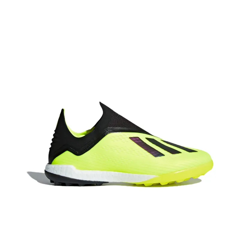 Adidas X Tango TF Rubber Broken Studs Slip-Resistant Breathable Soccer Shoes Men's Yellow Black-1