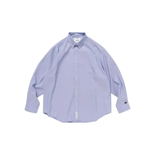 WTAPS Shirts Men Blue