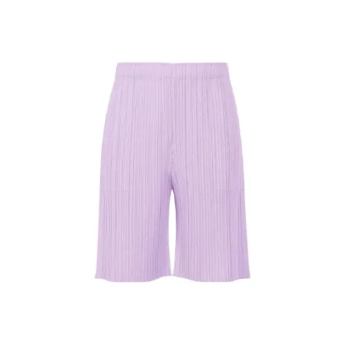 PLEATS PLEASE ISSEY MIYAKE Casual Shorts Women's Purple Onion