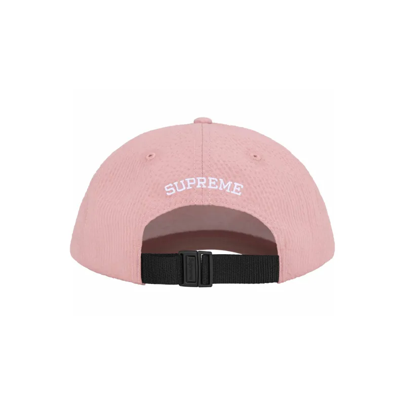 Supreme Cotton Baseball Caps Unisex Pink-1