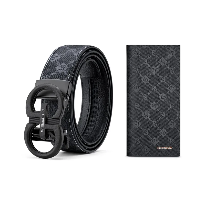 WilliamPOLO Leather Belts Men-0