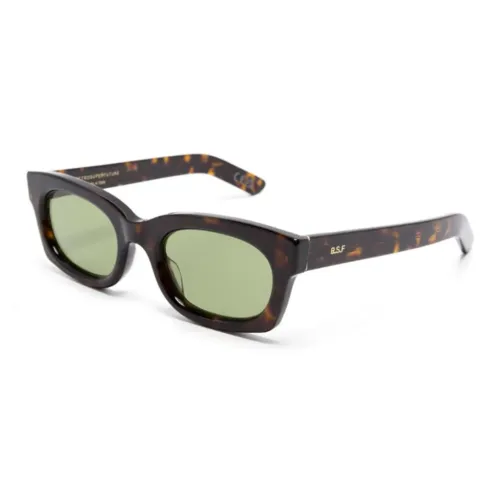 Retrosuperfuture Ambos Rectangle Frame Sunglasses