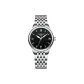 White Case Black Dial Steel Band