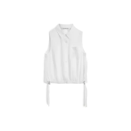 Calvin Klein Shirts Women's Moon White