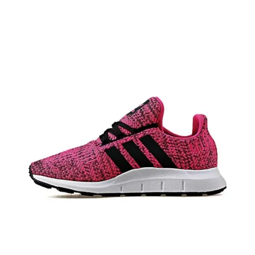 Adidas Originals Swift Run Cushioning Wear-Resistant Low-Top Casual Running shoes parts Women's Purple