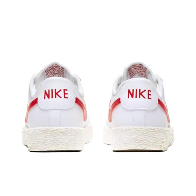 Nike Blazer Low White University Red GS-4