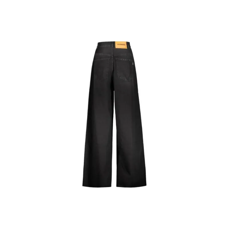 Vetements Plain Baggy Jeans 'Black'-1