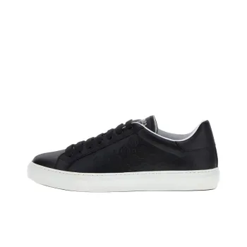 Roberto Cavalli Low-Top Skateboard Shoes Men's Black