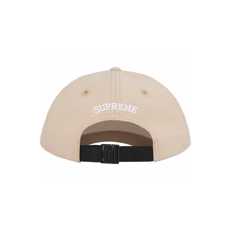 Supreme Cotton Baseball Caps Unisex Beige-1