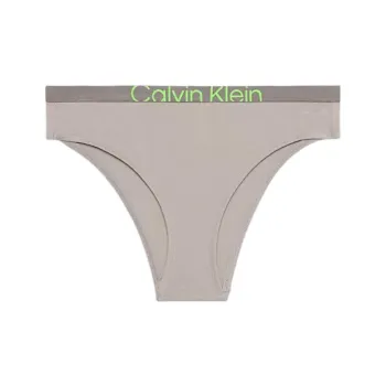 CK/Calvin Klein HIGH LEG TANGA Underpants Europe Version Women's 1 Pack Camel