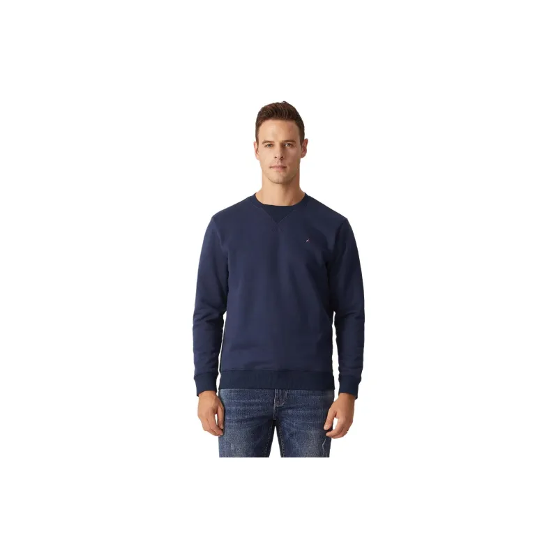 DANIEL HECHTER Sweatshirt Fall And Winter Men's Dark Royal Blue-1