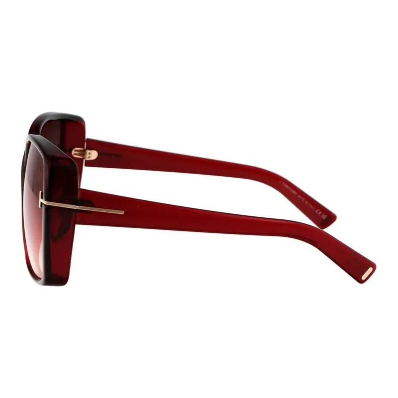TOM FORD Yvonne Cut Out Oversized Frame Sunglasses-2